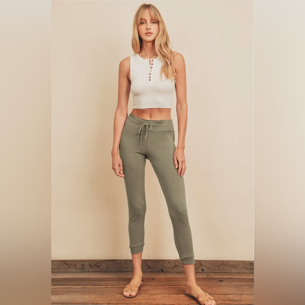 Olive Green Joggers for Women
